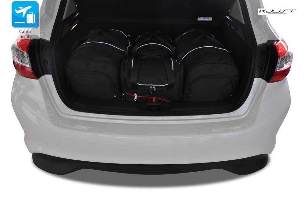 KJUST NISSAN PULSAR 2014-2018 SÚPRAVA TAŠIEK (4 KS)
