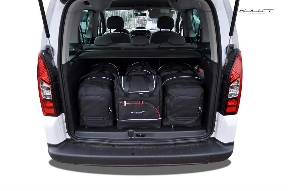 KJUST SÚPRAVA TAŠIEK SPORT 4 KS PRE PEUGEOT PARTNER 2008+
