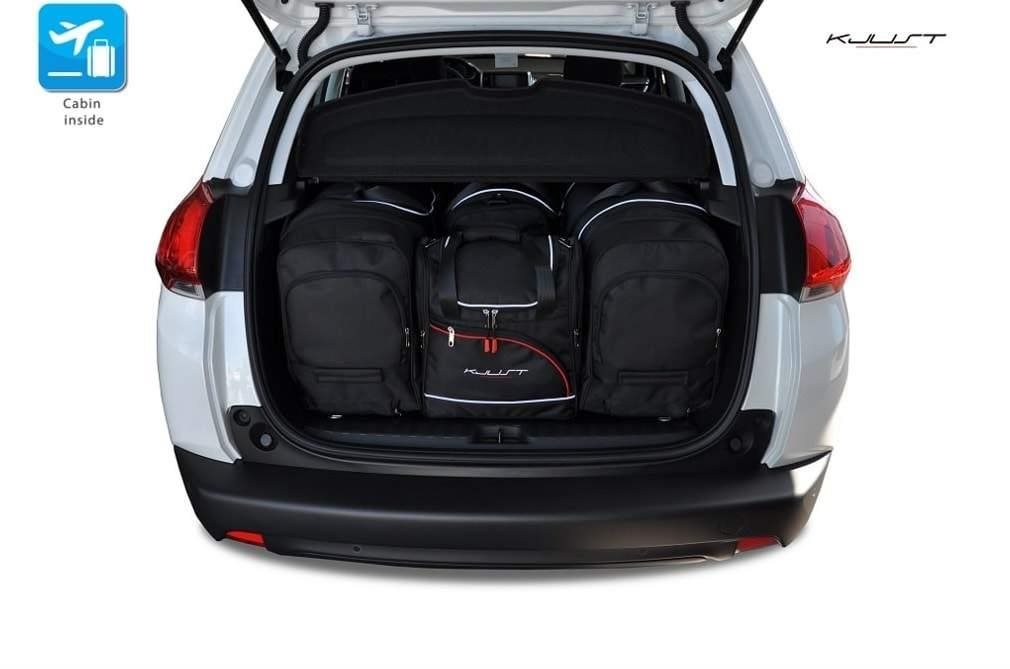 KJUST PEUGEOT 2008 2013-2019 SÚPRAVA TAŠIEK (4 KS)