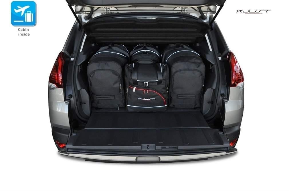 KJUST PEUGEOT 3008 2009-2016 SÚPRAVA TAŠIEK (4 KS)