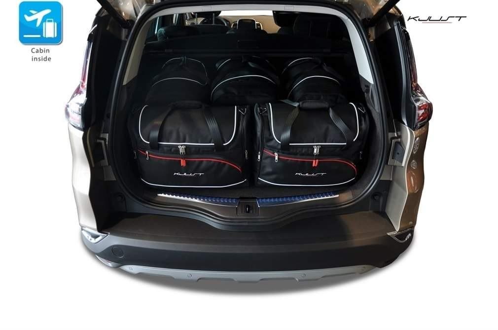 KJUST SADA TAŠIEK AERO 5 ks PRE RENAULT ESPACE 2014+