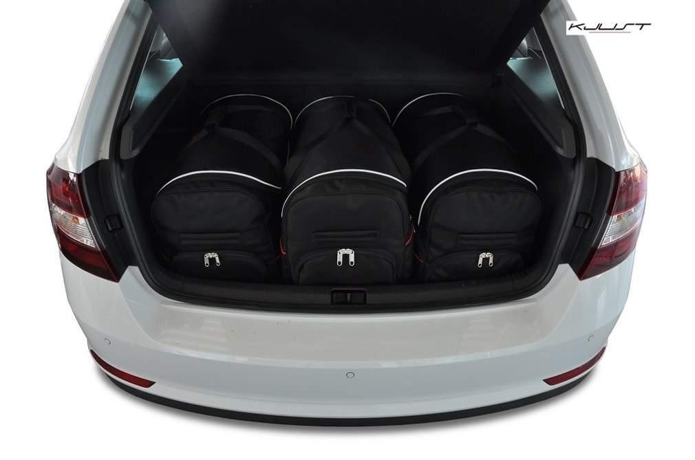 KJUST ŠKODA RAPID SPACEBACK 2012+ SÚPRAVA TAŠIEK (3 KS)