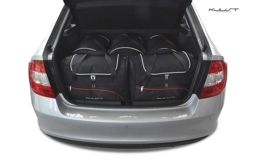 KJUST ŠKODA RAPID LIFTBACK 2012+ SÚPRAVA TAŠIEK SPORT (5 KS)