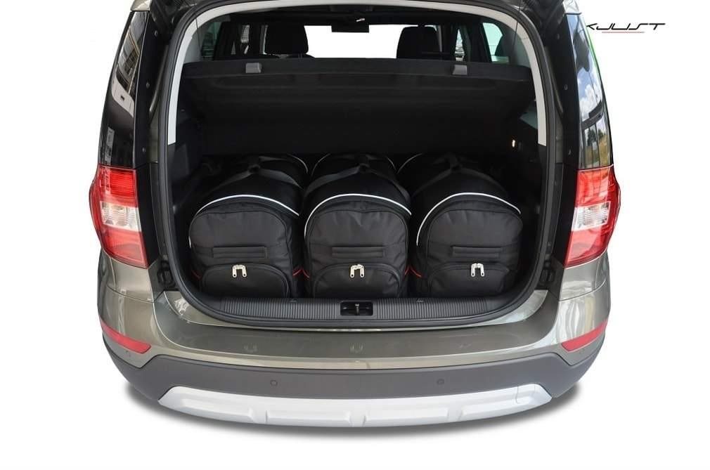 KJUST ŠKODA YETI 2009-2017 SÚPRAVA TAŠIEK (3 KS)