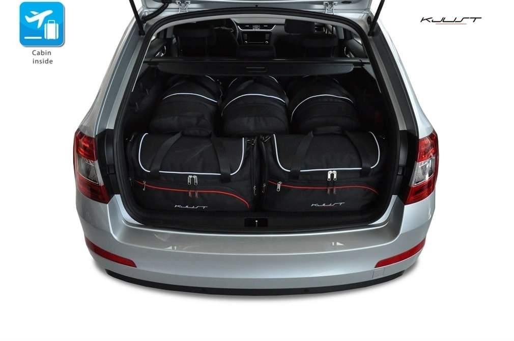 KJUST ŠKODA OCTAVIA COMBI 2013-2019 SÚPRAVA TAŠIEK AERO (5 KS)