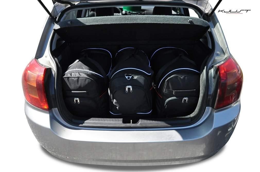 KJUST TOYOTA COROLLA HATCHBACK 2001-2009 SÚPRAVA TAŠIEK (3 KS)