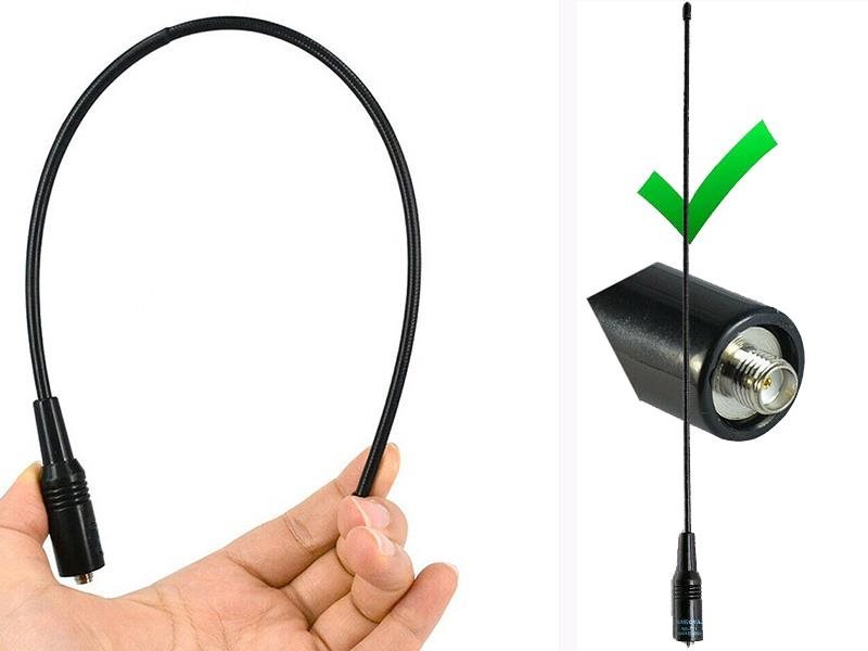 OEM Dualband Antena SRH 519 SMA female