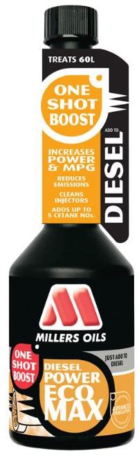 Millers Oils Diesel Power ECOMAX - One Shot Boost 250 ml