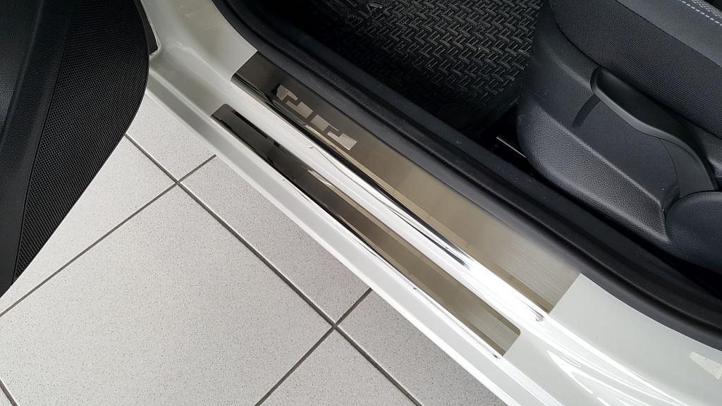 Alu-Frost Kryty prahov – nerez ŠKODA FABIA III