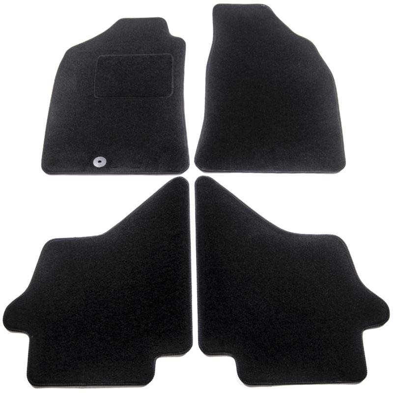 ACI textilné koberce pre FORD Ranger 07-09 čierne (sada 4 ks)