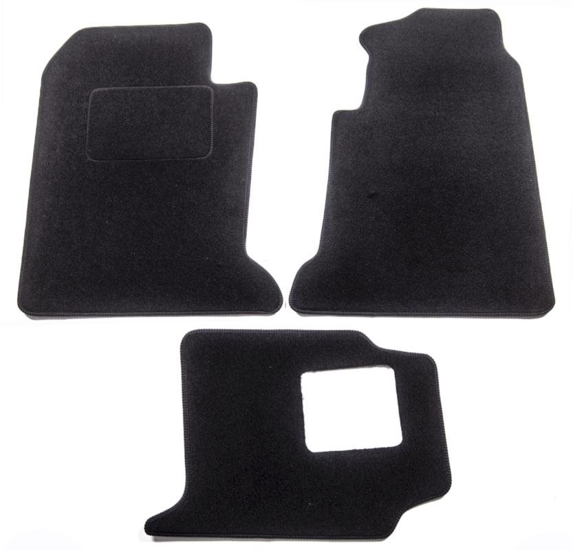 ACI textilné koberce na FORD Transit 00-05 čierne (súprava 3 ks)