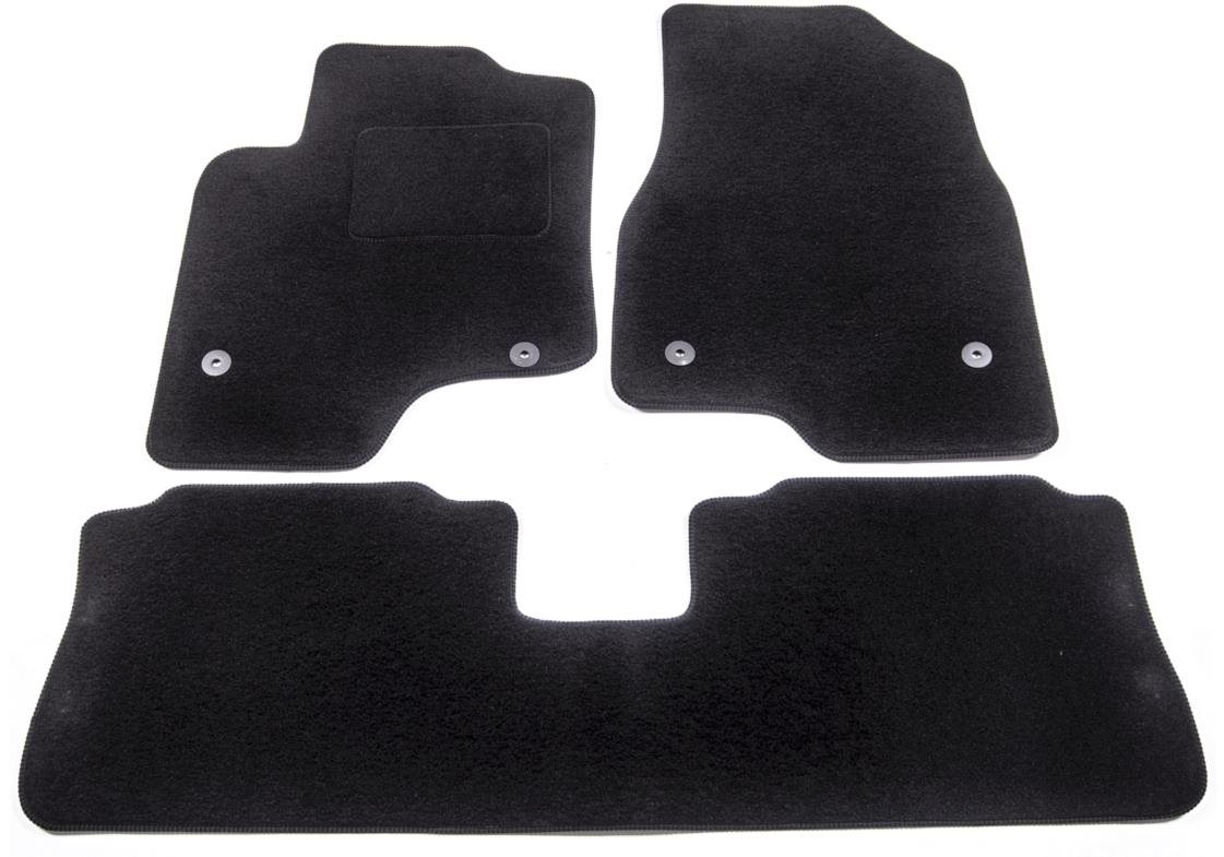 ACI textilné koberce pre CHEVROLET Captiva 06-11 čierne (sada 4 ks)