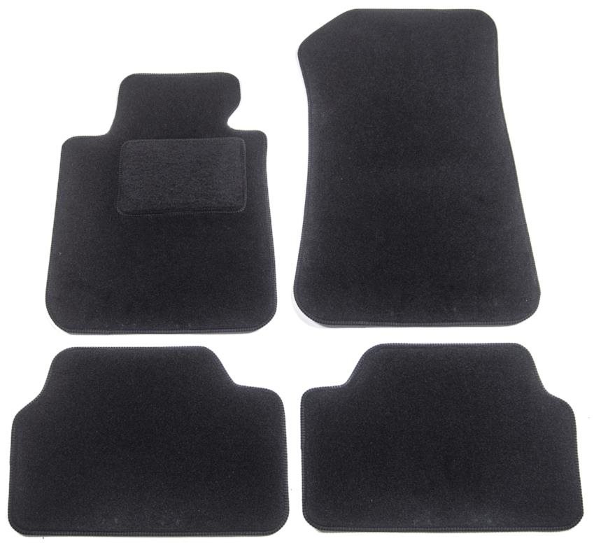 ACI textilné koberce pre BMW 1 E81/E87, 04-07 čierne 3-dv./Coupé (sada 4 ks)