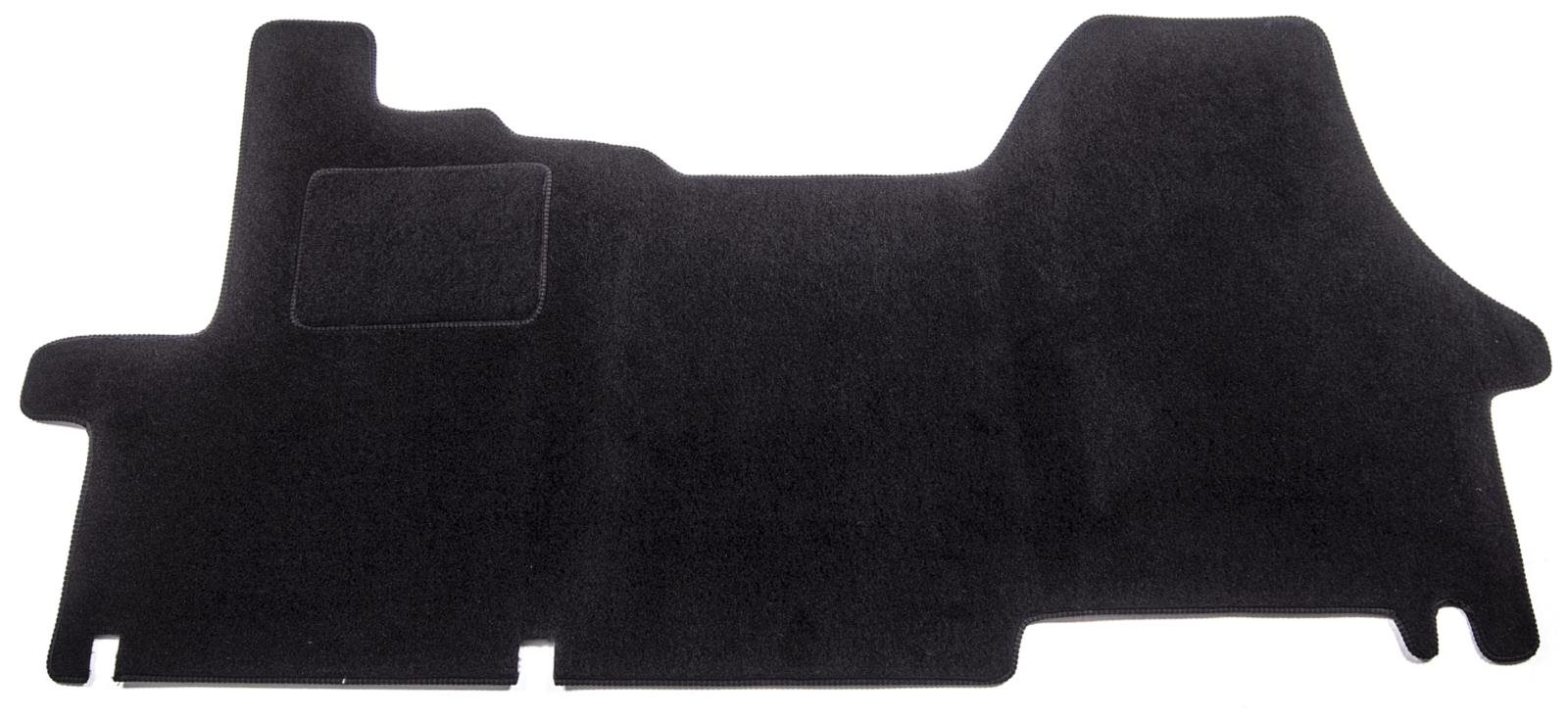 ACI textilné koberce pre CITROEN Jumper 06 - čierne (3 sedadlá, 1 ks)