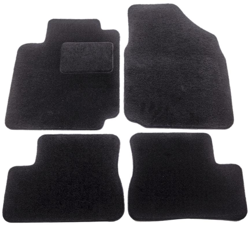 ACI textilné koberce pre NISSAN Micra 2003 – 2005 čierne (súprava 4 ks)