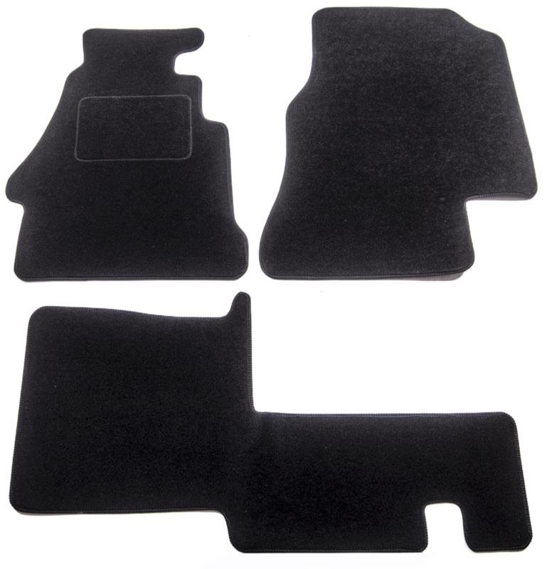 ACI textilné koberce pre VW LT 96-05 čierne (sada 3 ks)