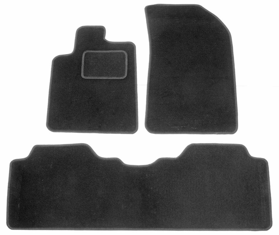 ACI, textilné koberce pre CITROEN C5, 01-04 čierne (sada 4 ks)