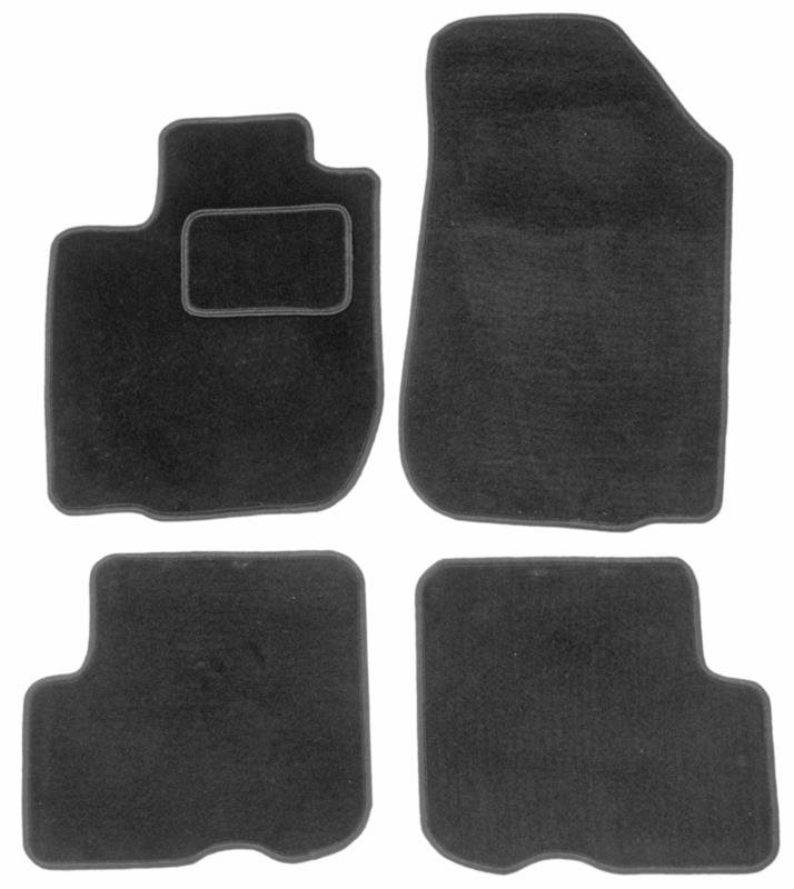 ACI textilné koberce pre DACIA Sandero 12- čierne (sada 4 ks)