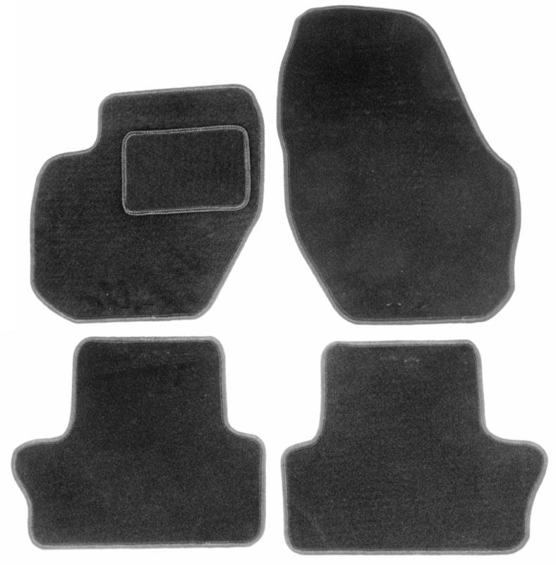 ACI textilné koberce pre VOLVO XC60, 2010 – 2013 čierne (súprava 4 ks)
