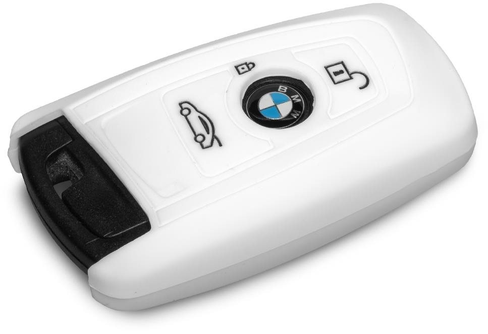 Ochranné silikónové puzdro na kľúč pre BMW novšie modely, farba biela