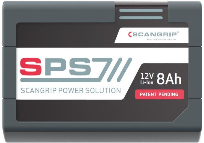 SCANGRIP SPS BATTERY 8AH – náhradná batéria k pracovným svetlám s SPS systémom, 8 Ah