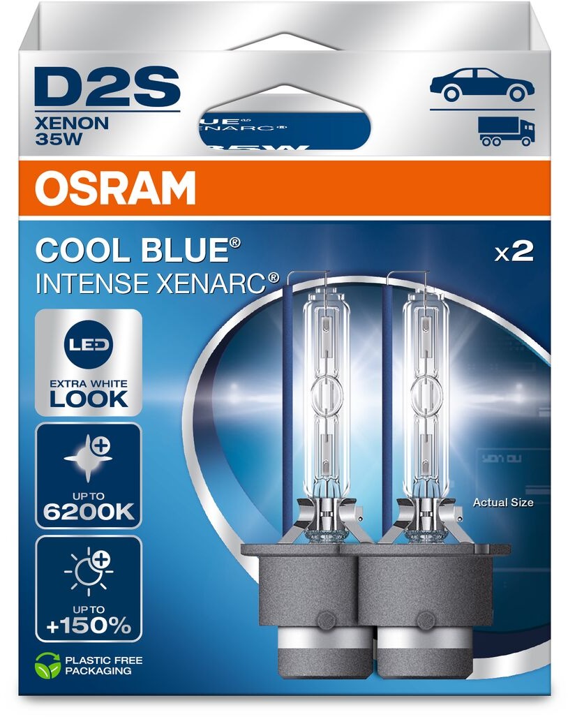 OSRAM Xenarc CBI Next Generation, D2S, 35 W, 12/24 V, P32d-2 Duobox