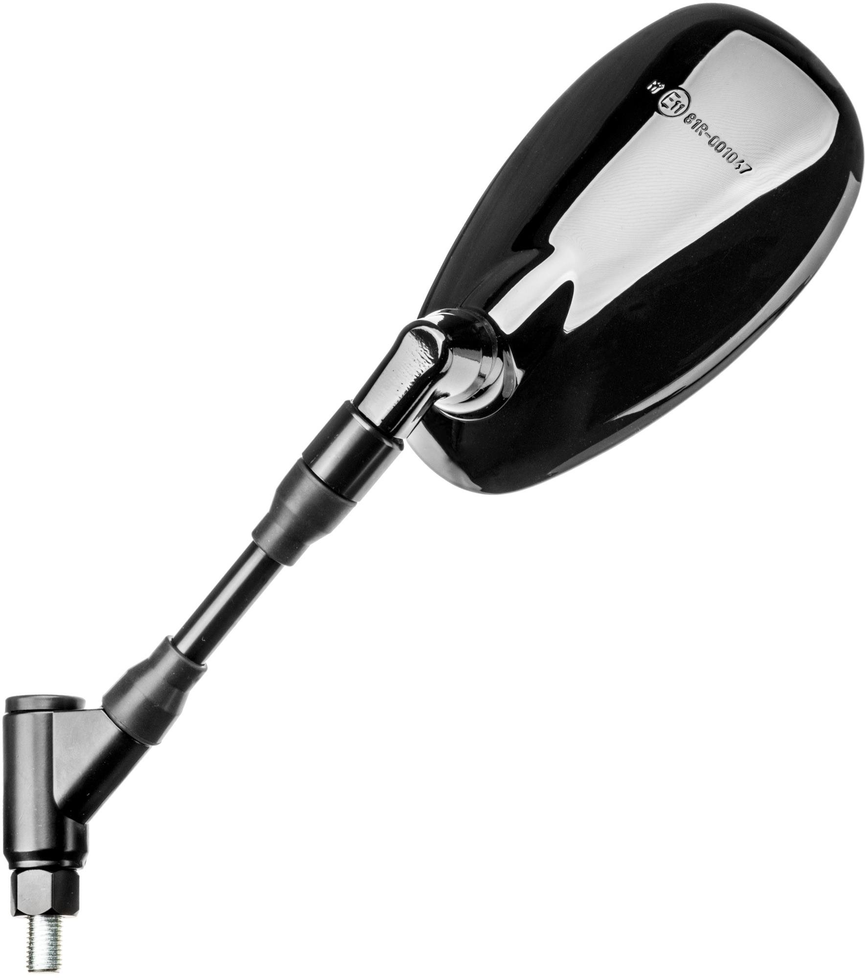 Q-TECH spätné zrkadlo plastové Yamaha (závit pravý M10), L