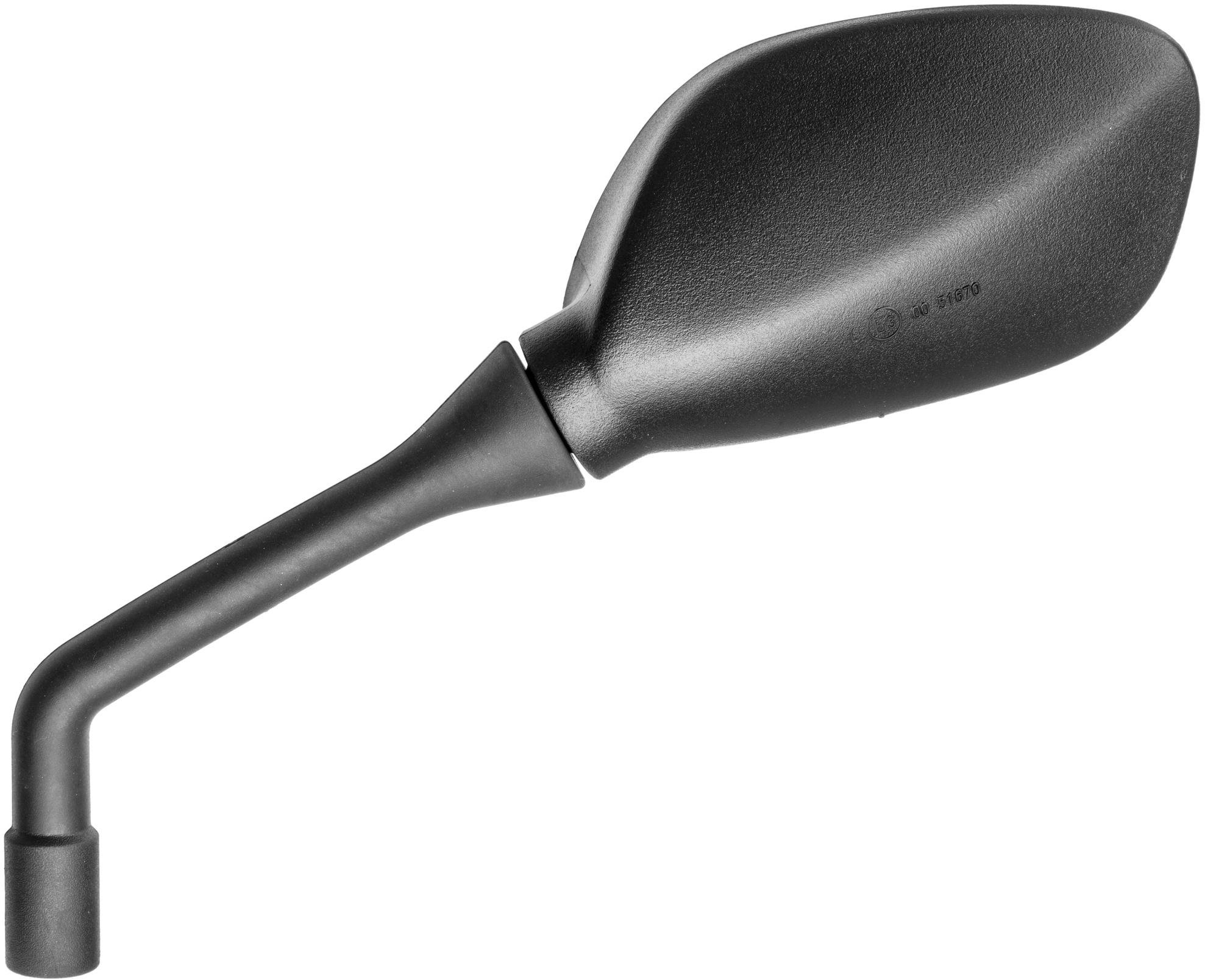 Q-TECH spätné zrkadlo plastové Yamaha (závit pravý M10), L