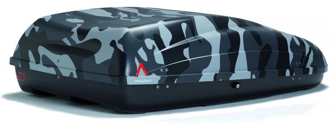 G3 Helios 400 Camouflage Limited Edition - objem 330 l, obojstranné otváranie, kamufláž