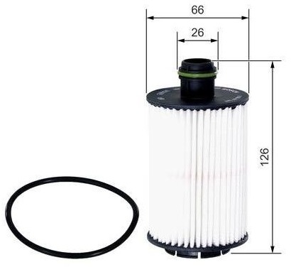 BOSCH Olejový filter F 026 407 249
