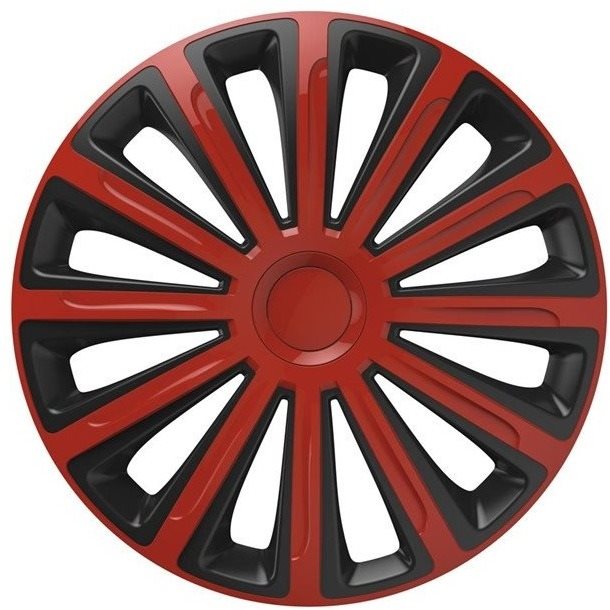 Versaco puklice Trend red/black 15" sada 4 ks