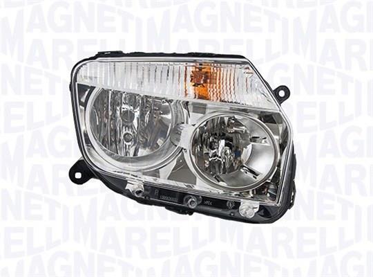 MAGNETI MARELLI DACIA Duster 10 - pr. svetlo H7+H1 (ovládané lankom) chrómový rámček (verzia 4x2) (p