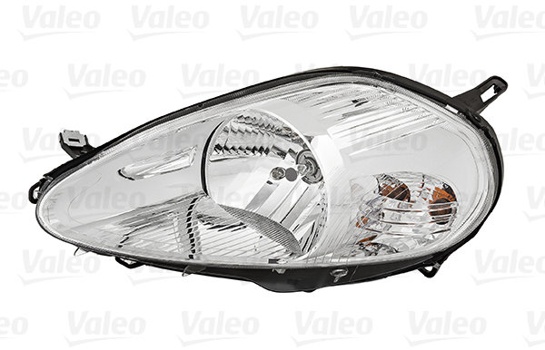 VALEO FIAT Grande Punto 08 - pr. svetlo H4 (el. ovládané + motorček) chrómové, L