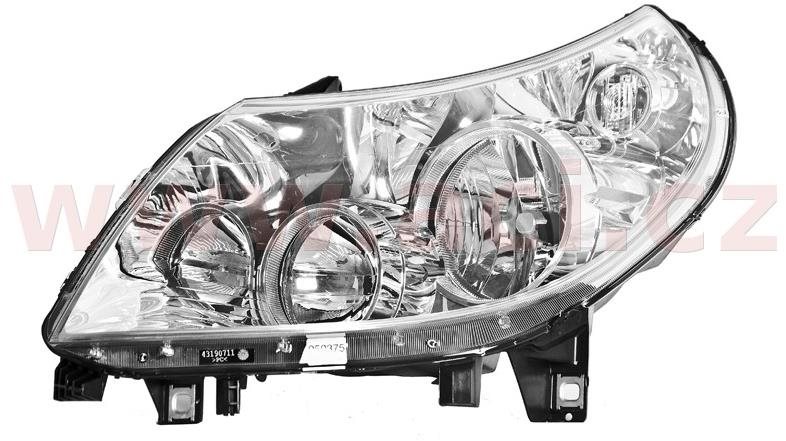 MAGNETI MARELLI FIAT Ducato 06- 11 - pr. svetlo H7+H1 (el. ovládané s motorčekom), L