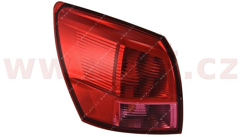 VALEO NISSAN Qashqai 07- zad. svetlo komplet vonkajší (5-miestny), L