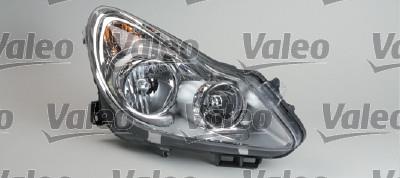 VALEO OPEL Corsa 06 - pr. svetlo H7+H1 (el. ovládané), L
