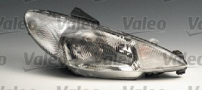 VALEO PEUGEOT 206, 98-6/03 pr. svetlo H4 s blikačom (el. ovládané), P