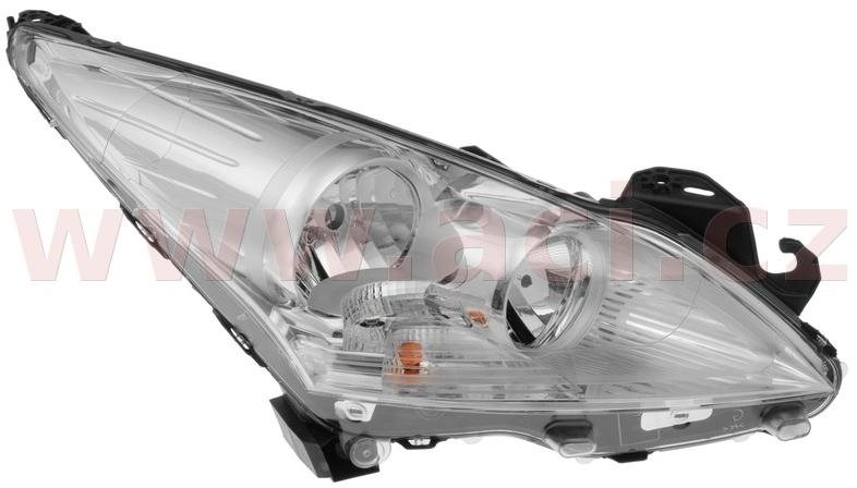 VALEO PEUGEOT 5008, 9/09- pr. svetlo H7 + H7 s denným svietením (el. ovládané + motorček) (prvovýroba) P