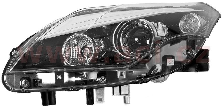VALEO RENAULT LAGUNA 10-15 pr. svetlo XENON D1S s natáčaním do zákruty, s denným svietením (aut. ovládané)