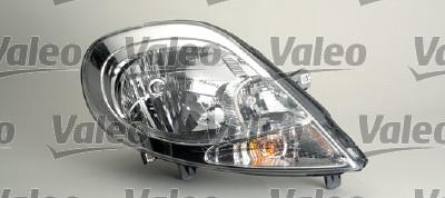 VALEO RENAULT Trafic 06 - pr. svetlo H4 s čírou blikačkou (el. ovládané + motorček), L