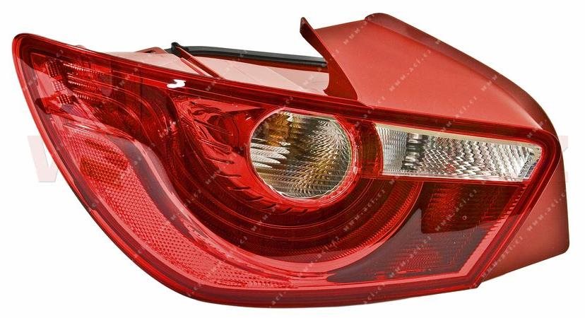 VALEO SEAT Ibiza 08- zadné svetlo 3-dverový komplet, L