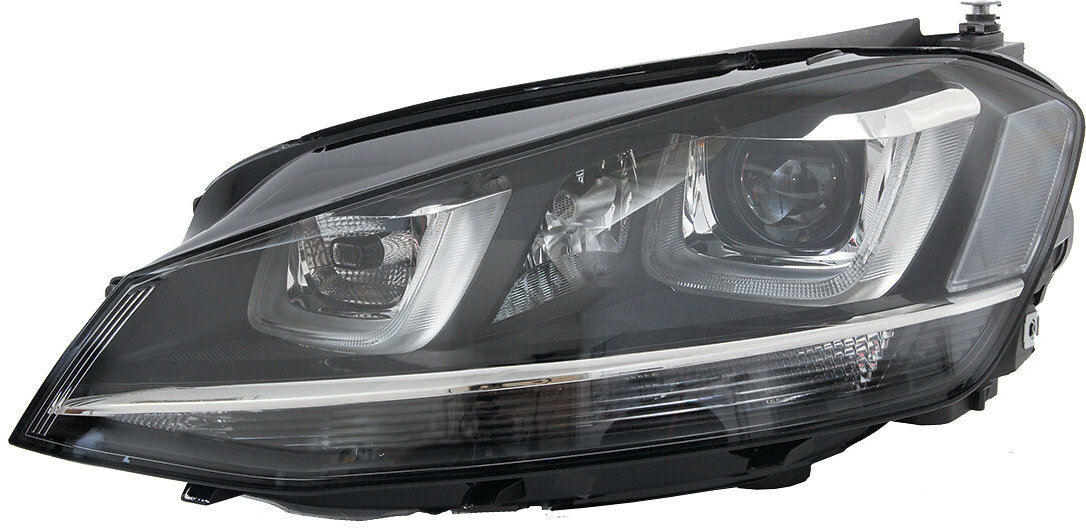 VALEO VW GOLF 13-pr. svetlo BI-XENON D3S + LED, natáčacie (bez jednotky, bez výbojky, s motorčekom) (prvovýroba)