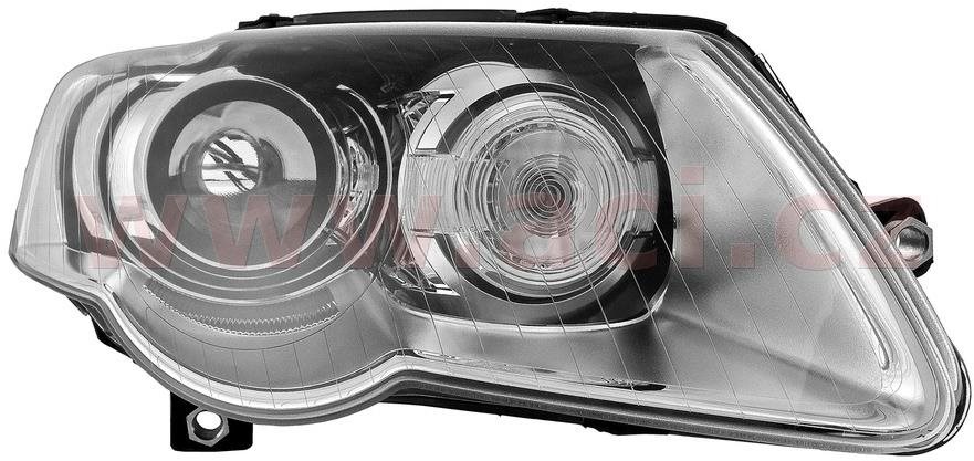 VALEO VW PASSAT 05- -6/07 pr. svetlo XENON D1S + H7 (pre typ jednotky 5GL, AUTO.O.), P