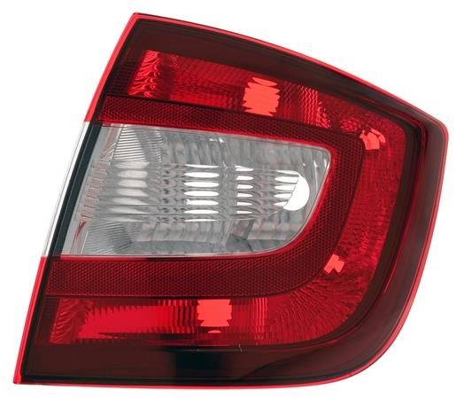 HELLA ŠKODA RAPID 12 - zad. svetlo (bez obj.) tmavé P
