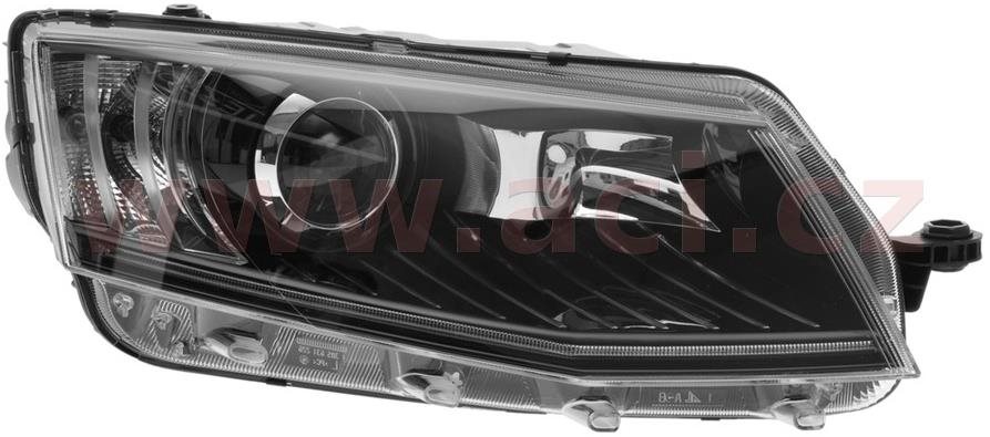 MAGNETI MARELLI ŠKODA OCTAVIA 12- pr. svetlo XENON D3S + LED (s motorčekom, bez jednotky, výbojky a žiaroviek)
