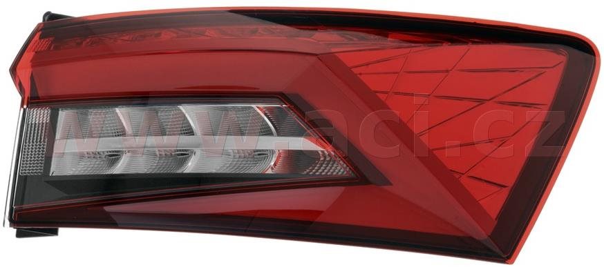 VALEO ŠKODA KODIAQ 16 - zad. svetlo vonkajšie LED komplet (prvovýroba) P