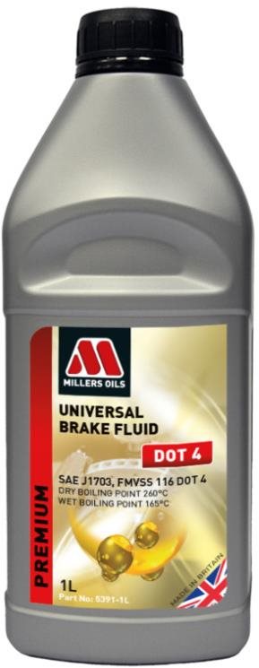 Millers Oils - Brzdová kvapalina Universal Brake Fluid DOT 4 1l