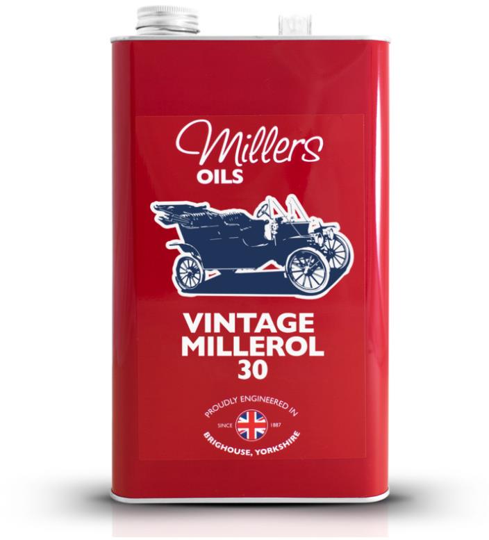 Millers Oils Jednorozsahový olej – Vintage Millerol 30 5 l – pre motory a prevodovky