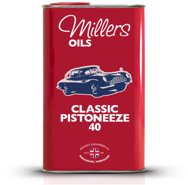 Millers Oils Jednorozsahový motorový olej – Classic Pistoneeze 40 1 l