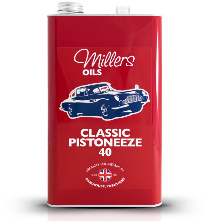Millers Oils Jednorozsahový motorový olej – Classic Pistoneeze 40 5 l